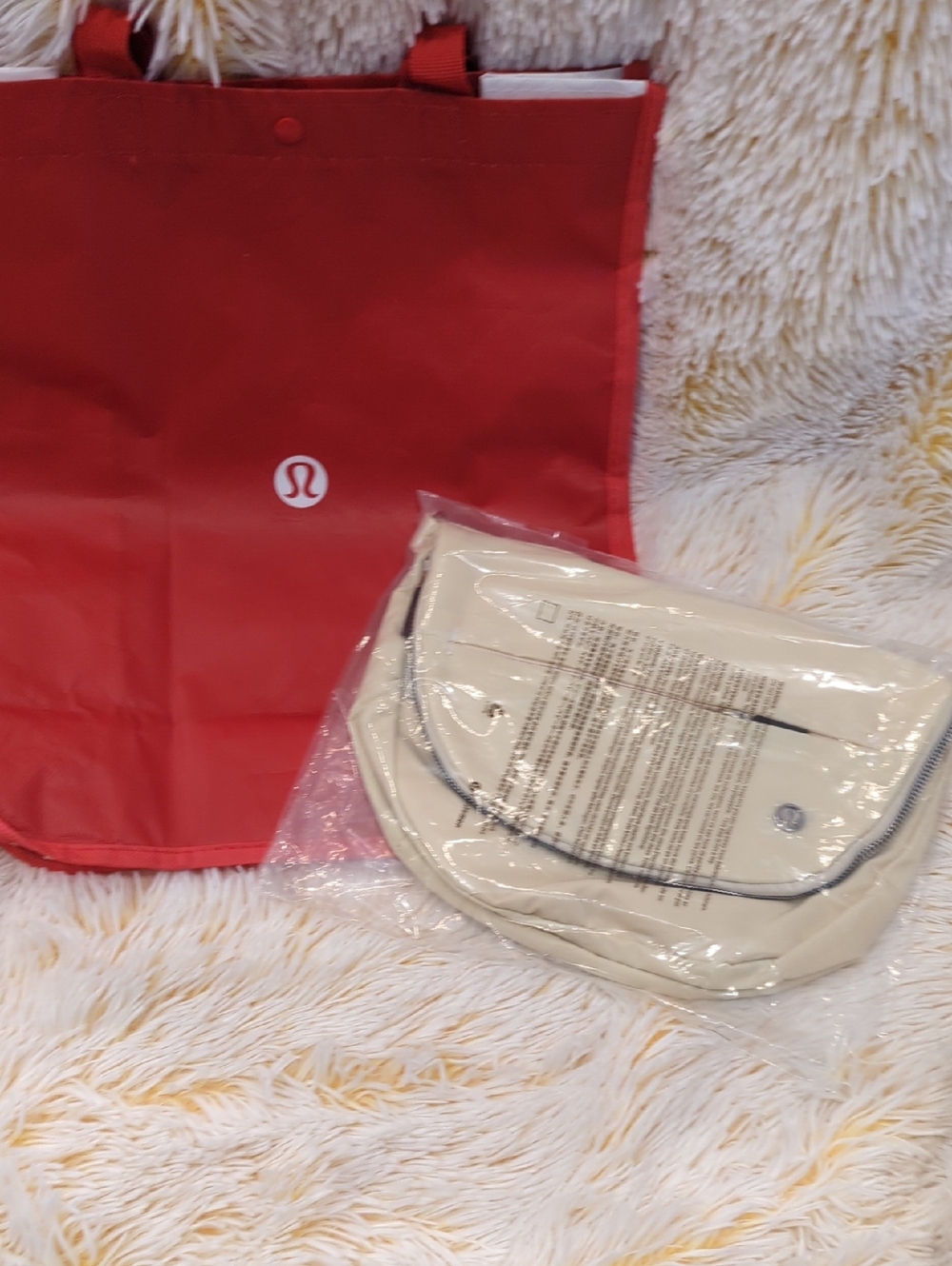 ❤️👜❤️NWT Lululemon All Night Festival Bag 5L  in Ivory ❤️👜❤️